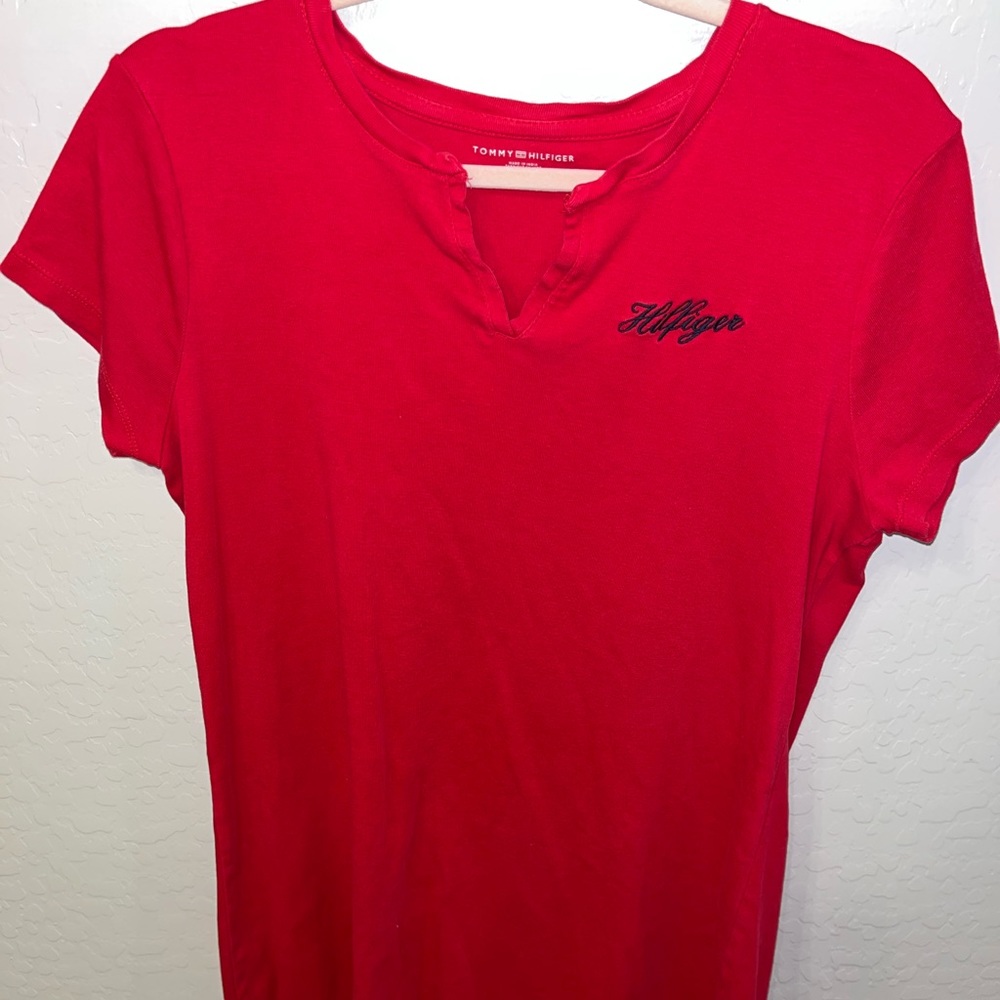 Red Tommy Hilfiger dress